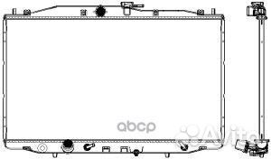 Радиатор системы охлаждения 30711011 Sakura