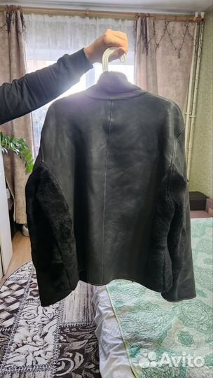 Дубленка натуральная мужская 50 52