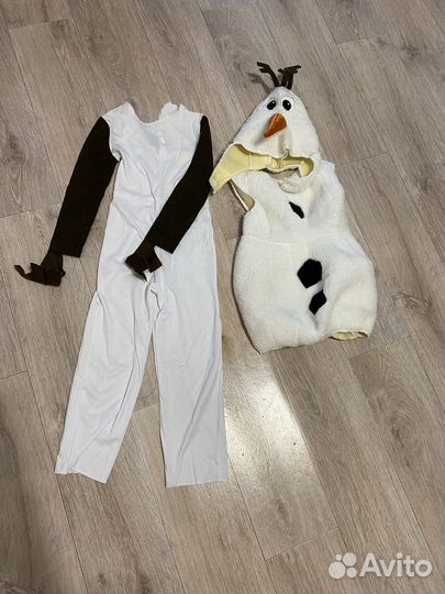 Костюм снеговика Олаф 98,104
