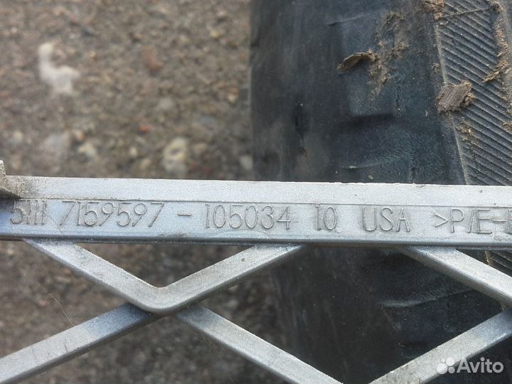 Решётка бампера бмв Х5 Х6