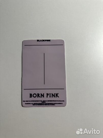 Карта Розэ Блекпинк