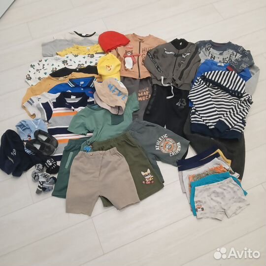 Одежда на мальчика пакетом 98 104