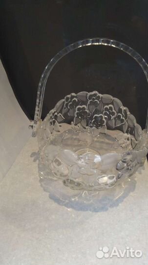 Ваза хрустальная Bohemia