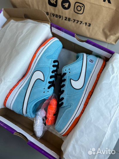 Кроссовки nike sb dunk low club 58 gulf