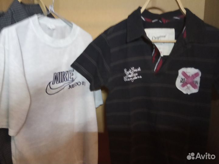 Футболки, рубашки, толстовкр, джинсы размер 42-44