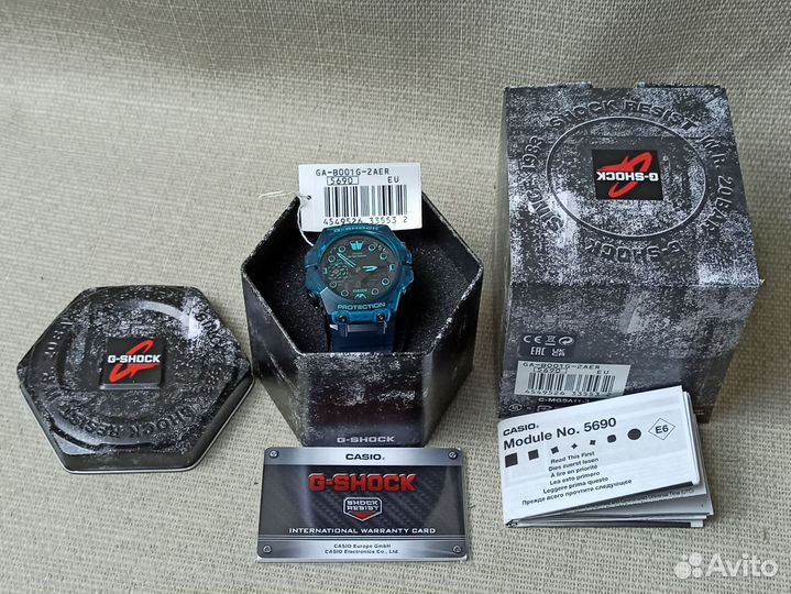 Casio GA-B001G-2A Bluetooth new оригинал гарантия