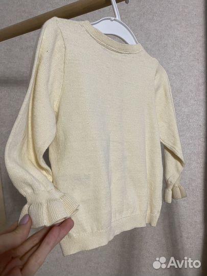 Кардиган для девочки фирменный 80 86