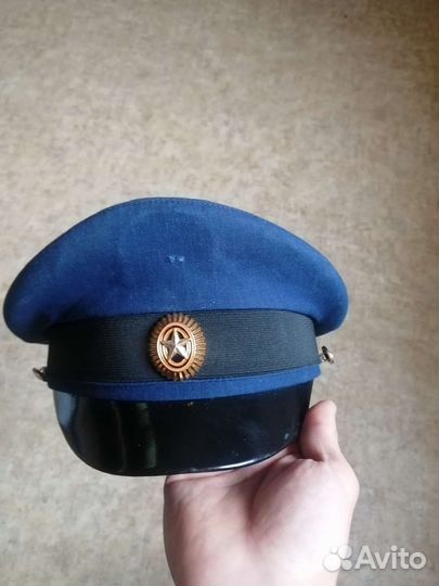 Фуражка офисная синяя