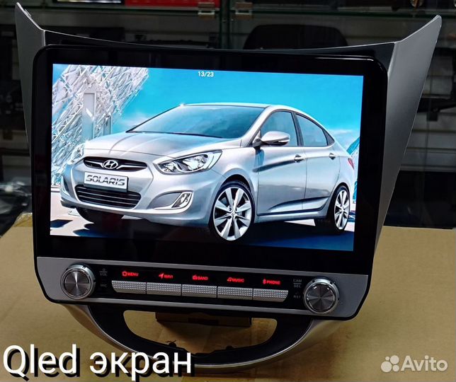 Hyundai solaris магнитола Android AMG Style