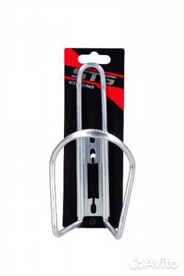 Флягодержатель STG HX-Y14 алюминиевый серебристый