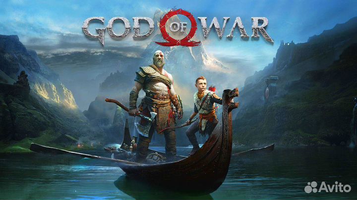 God of War 2018 диск для PS4