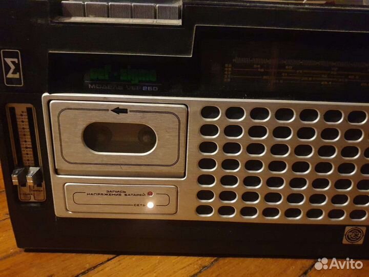 Магнитола vef sigma 260