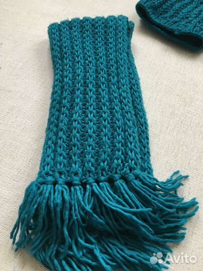 Шарф берет вязаные