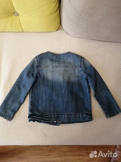 Джинсовка детская для девочек р.2/3 98см