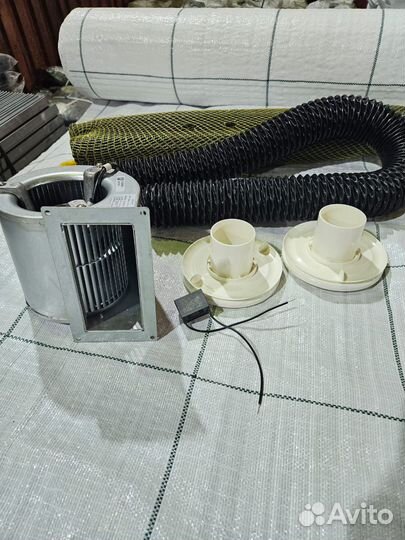 Система наддува для теплиц