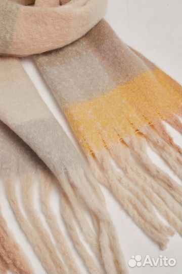 Палантин шарф женский теплый платок