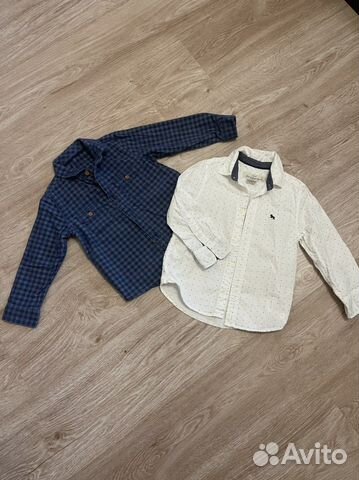 Рубашки для мальчика 98 см (H&M, Mothercare, F&F)