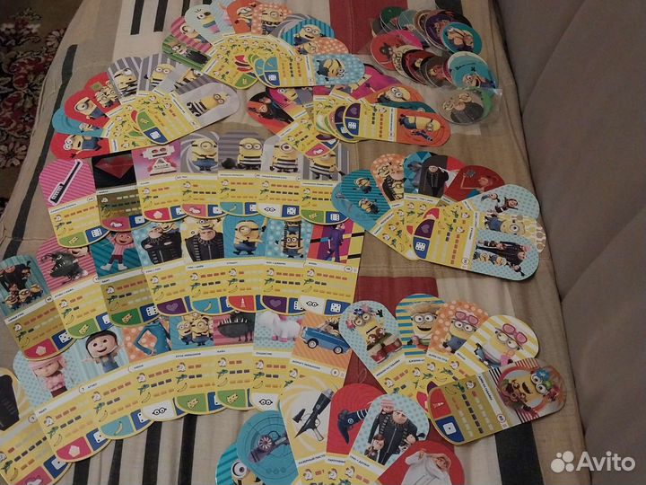 Карточки Гадкий я миньоны