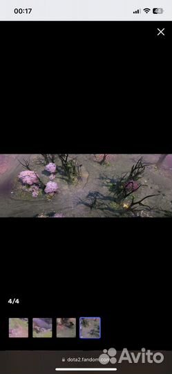 Весенний ландшафт Дота 2