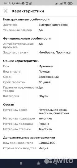 Ботинки мужские зимние Саломон