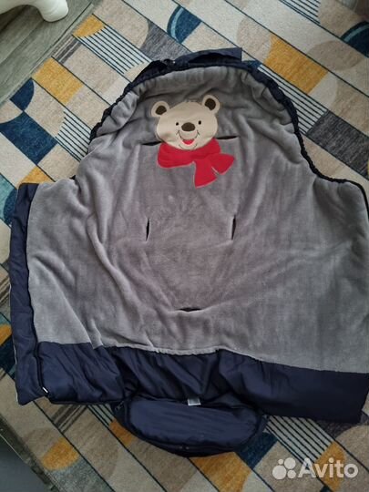 Зимний конверт в коляску