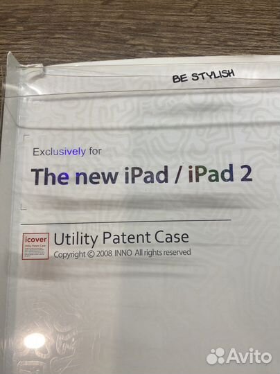 Новый чехол- накладка для айпад 2