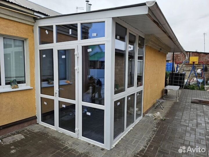 Остекление коттеджей под ключ