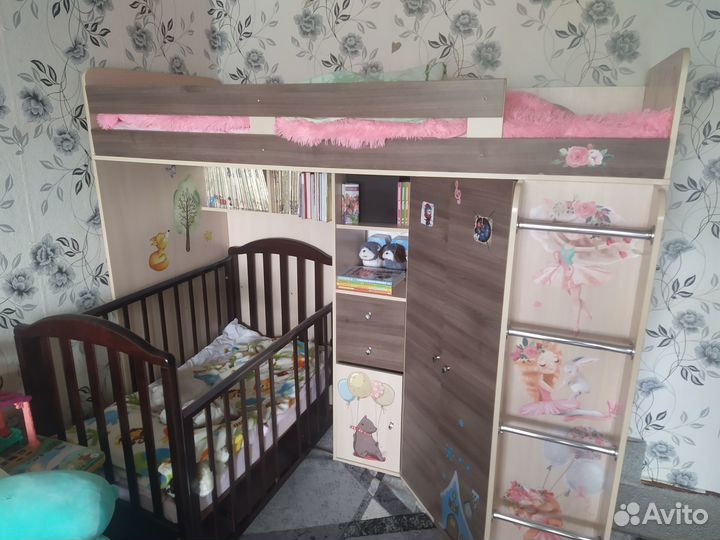 Детская кровать от 3 лет бу