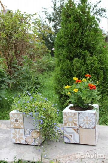 Керамический горшок к кухонному фартуку