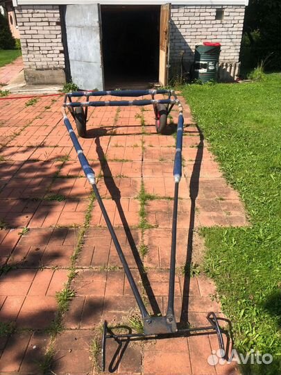 Тележка для лодки пвх ручная