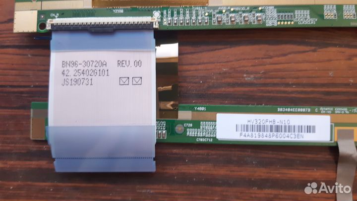 Запчасти для телевизора samsung