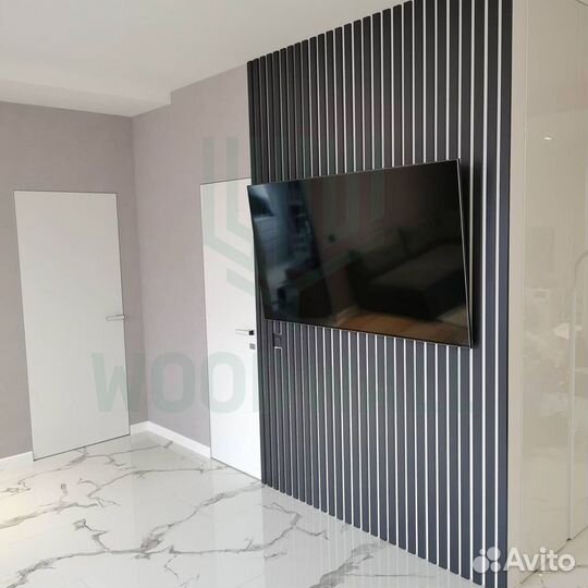 Декоративные деревянные рейки для стен woodwall