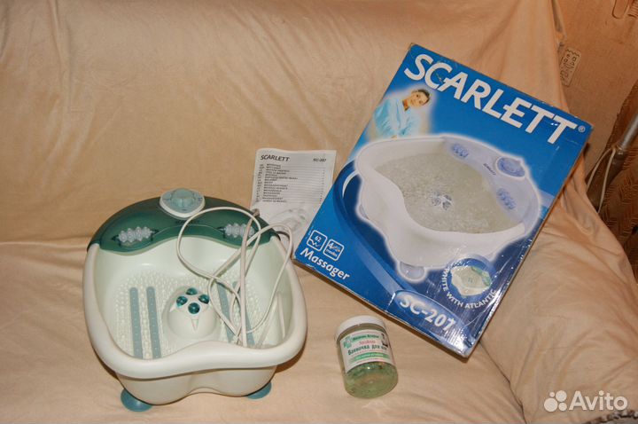 Массажная ванночка Scarlett