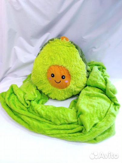 Авокадо с пледом