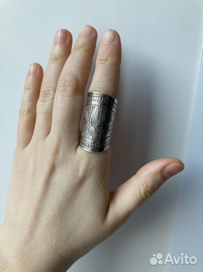 Кольцо серебро 925 проба