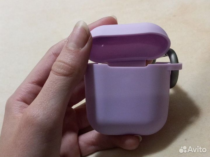 Чехол на наушники airpods 1/2