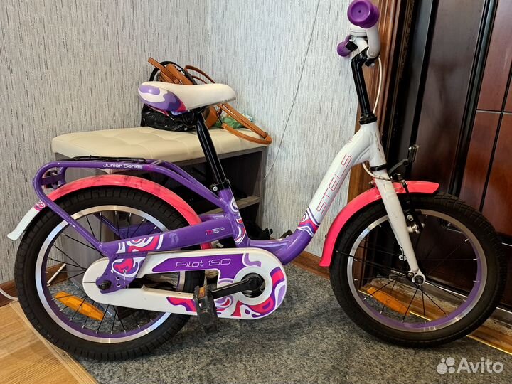 Детский велосипед Stels Pilot 150, розовый