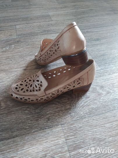 Мокасины женские 40 размер натуральная кожа