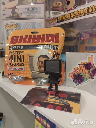 Skibidi toilet официальная фигурка bonkers toy