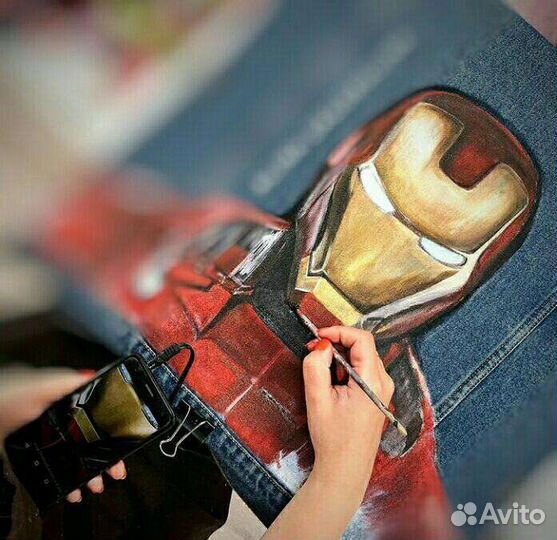 Услуги художника. Роспись одежды