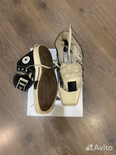 Rick owens x converse turbodrk