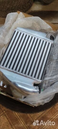 Интеркулер субару ajs под под фланец 2 болта