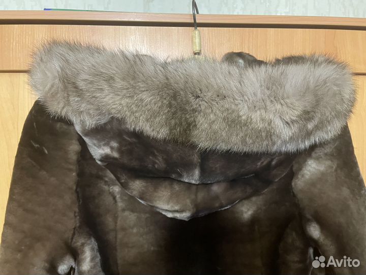 Шуба женская мутон