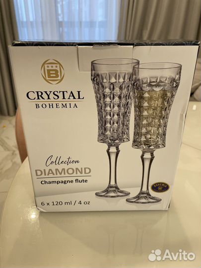 Фужеры Crystalite Bohemia Diamond