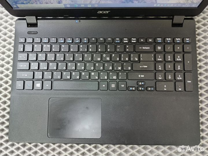 Ноутбук acer EX2519 series intel Celeron N3060 1.6