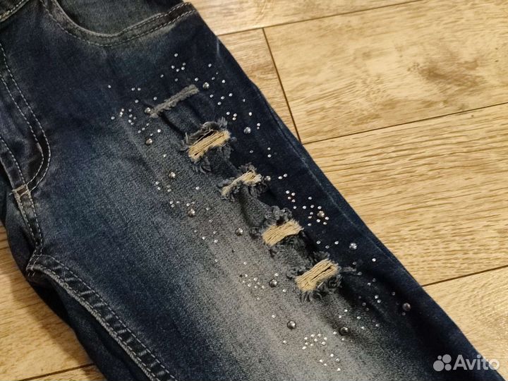 Джинсы для девочки 146