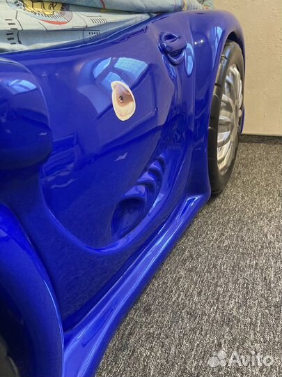 Кроватка машинка Gerbor без матраса