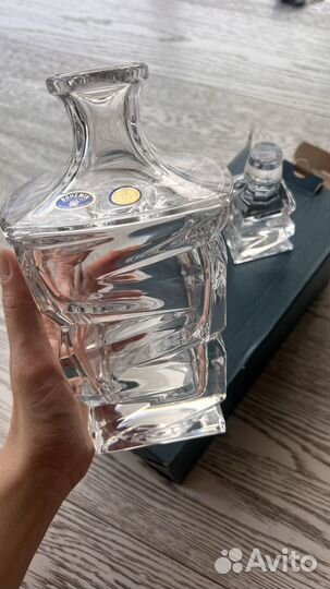 Набор для виски Crystal Bohemia ZIG ZAG 1 +6