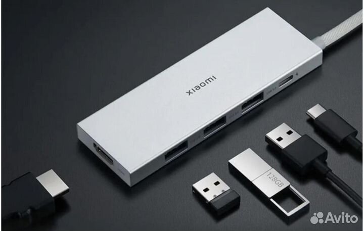 Адаптер Xiaomi 5-in-1 Type-C Hub