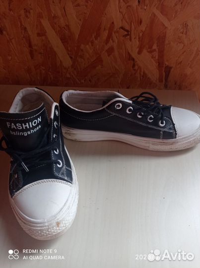 Кеды для девочки 37 размер